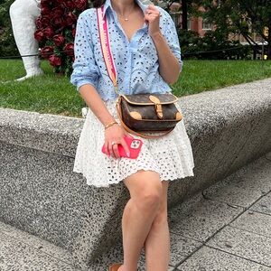 Zara white skirt sz M